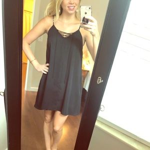 Black party dress